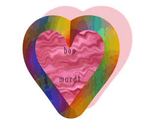 Gif animé Bon mardi coeur